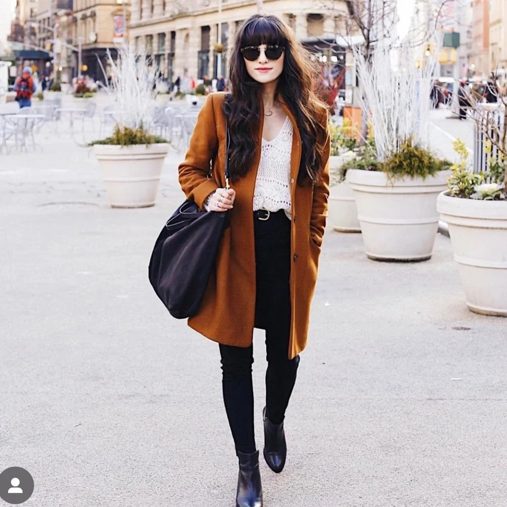 ARITZIA WILFRED CAMEL/CARAMEL COLOR COCOON COAT - XXS - Picture 2 of 9